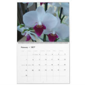 Sonniges Daze Foto Kalender der Blume (Feb 2027)