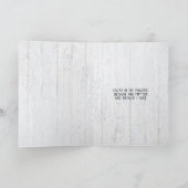 Sonniges Denken von dir Karte (Innenseite)