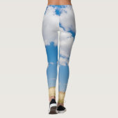 sonniges Feld Leggings (Rückseite)