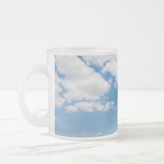 sonniges Feld Mattglastasse (Links)