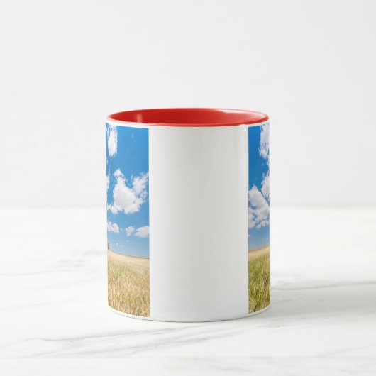 sonniges Feld Tasse (Zentrum)