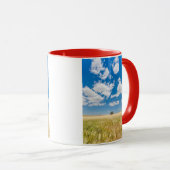 sonniges Feld Tasse (VorderseiteRechts)