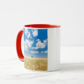 sonniges Feld Tasse (Vorderseite Links)