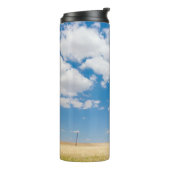 sonniges Feld Thermosbecher (Nach links gedreht)