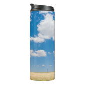 sonniges Feld Thermosbecher (Nach rechts gedreht)