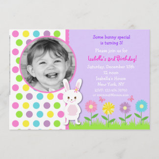 Sonniges Foto Geburtstagsparty Einladungen