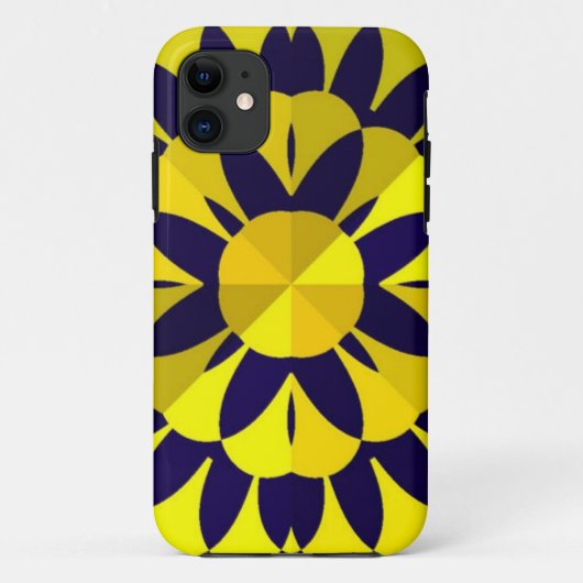 Sonniges Fraktal Kunst Case-Mate iPhone Hülle (Rückseite)