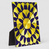 Sonniges Fraktal Kunst Fotoplatte (Seite)