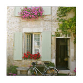 Sonniges Frankreich Fliese (Vorderseite)