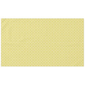 Sonniges gelbes und weißes Quatrefoil Tischdecke (Vorderseite (Horizontal))