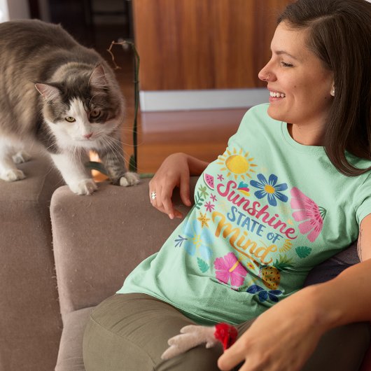Sonniges Gemüt Tri-Blend Shirt