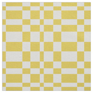 Sonniges geometrisches Retro Gitter Stoff
