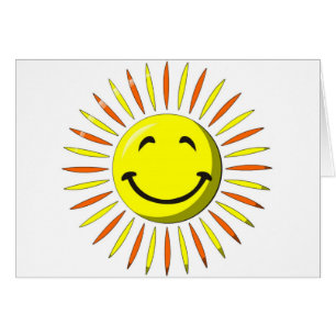 Sonniges Gesicht