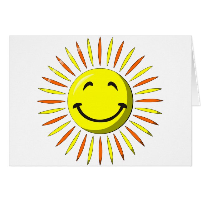 Sonniges Gesicht (Vorderseite (Horizontal))