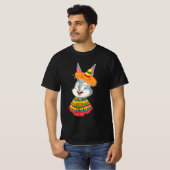 Sonniges Gesicht mit Sombrero Hat Cinco De Mayo Os T-Shirt (Vorne ganz)