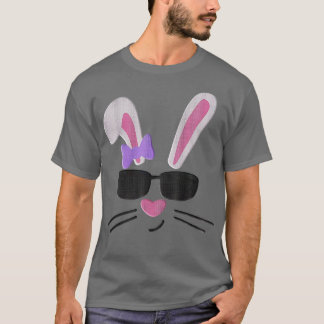 Sonniges Gesicht mit Sonnenbrille für Jungen Männe T-Shirt