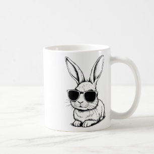 Sonniges Gesicht mit sonnigen Osterfeiertag für Ju Kaffeetasse
