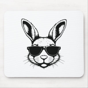 Sonniges Gesicht mit sonnigen Ostertagen für Junge Mousepad