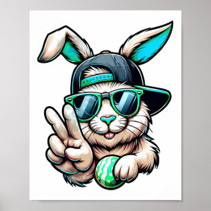 Sonniges Gesicht mit Stühlen für Jungen Männer Kin Poster