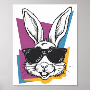 Sonniges Gesicht mit Stühlen für Jungen Männer Kin Poster