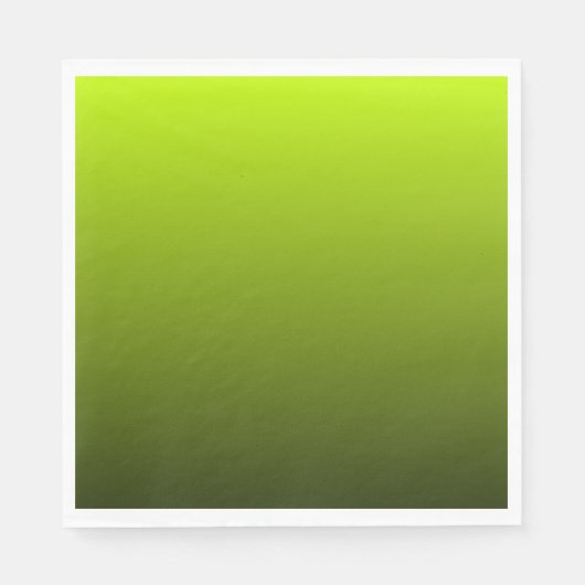 Sonniges Grün, Waldgrün, warme Farben Serviette (Vorderseite)