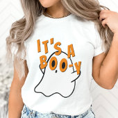 Sonniges Halloween ist eine junge Babydusche Weiß T-Shirt