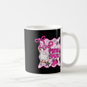 Sonniges Halloween Rosa-Out-Brustkrebs Kaffeetasse