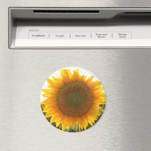 Sonniges Herz Magnet (In Situ (Geschirrspüler))