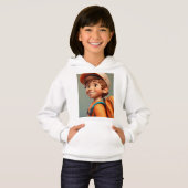 Sonniges Lächeln: Abenteuer einer 8-jährigen Freud Hoodie (Vorne ganz)