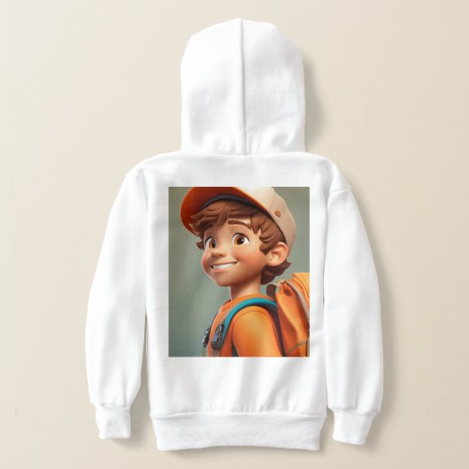 Sonniges Lächeln: Abenteuer einer 8-jährigen Freud Hoodie (AblageHinten)