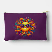 Sonniges Lächeln- Zubehörtasche (Rückseite)