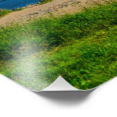 Sonniges Meer Fotodruck (Ecke)