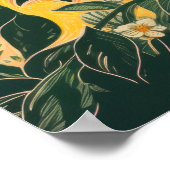 Sonniges Meer Poster (Ecke)