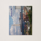 Sonniges Puzzlespiel Clevelands OH- Puzzle (Vertikal)