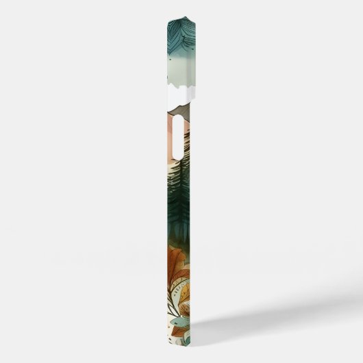 Sonniges Rustikales Boho Naturschutzgebiet Gebirgs Case-Mate iPhone Hülle (Rückseite / Rechts)