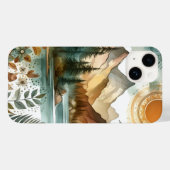 Sonniges Rustikales Boho Naturschutzgebiet Gebirgs Case-Mate iPhone Hülle (Rückseite (Horizontal))