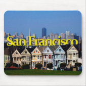 Sonniges San Francisco mit San Francisco im Himmel Mousepad (Vorne)