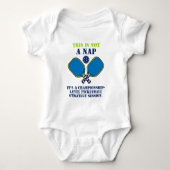Sonniges Schlafen Baby Strampler (Vorderseite)