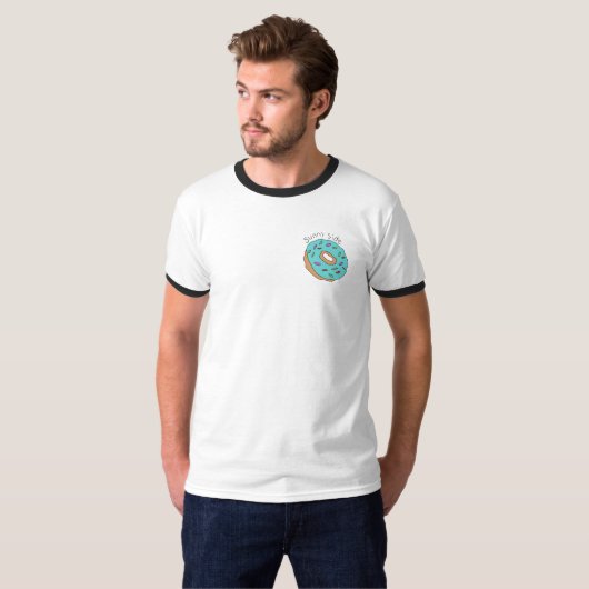 Sonniges Seitenkrapfen-Shirt T-Shirt (Vorne ganz)
