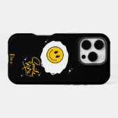 Sonniges Seitenlächeln individuell einstellbar iPhone Hülle (Rückseite (Horizontal))