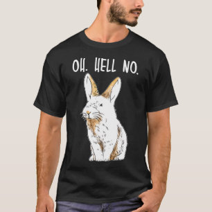 Sonniges Shirt missbilligt Rabbit Funny Animals Sh