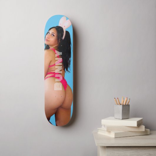 Sonniges Skateboard (Wandkunst)