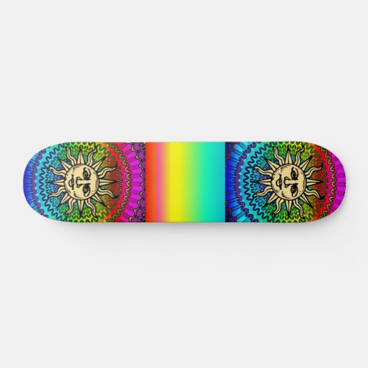 Sonniges Skateboard (Horizontal)