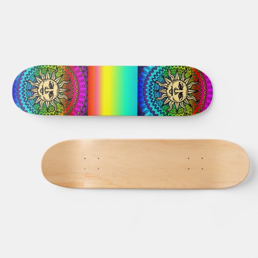 Sonniges Skateboard (Horizontal)