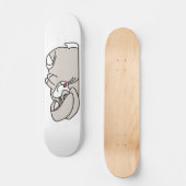 Sonniges Skateboard Deck (Vorderseite)