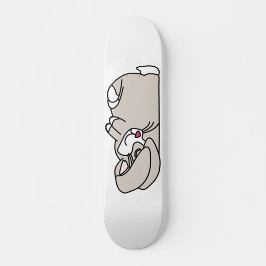 Sonniges Skateboard Deck (Vorne)