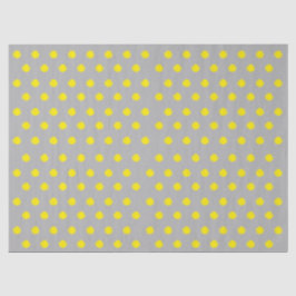 Sonniges Sprenkel-Polka-Punkt-Muster Seidenpapier