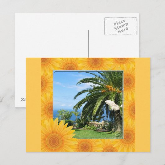 sonniges Teneriffa Postkarte (Vorne/Hinten)