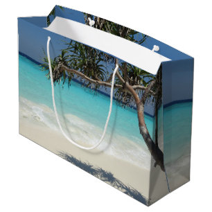 Sonniges Tropical Beach Ocean Paradise Große Gesch Geschenktüte