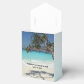 Sonniges Tropical Beach Ocean Paradise Hochzeit Geschenkschachtel (Geöffnet)